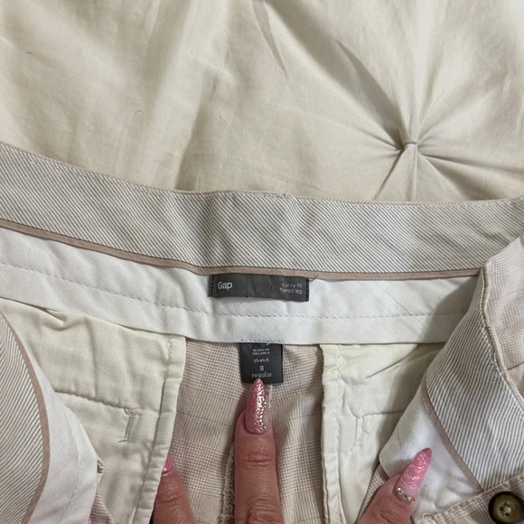 GAP Women's Wide Leg Pants - Light Beige - Picture 6 of 6